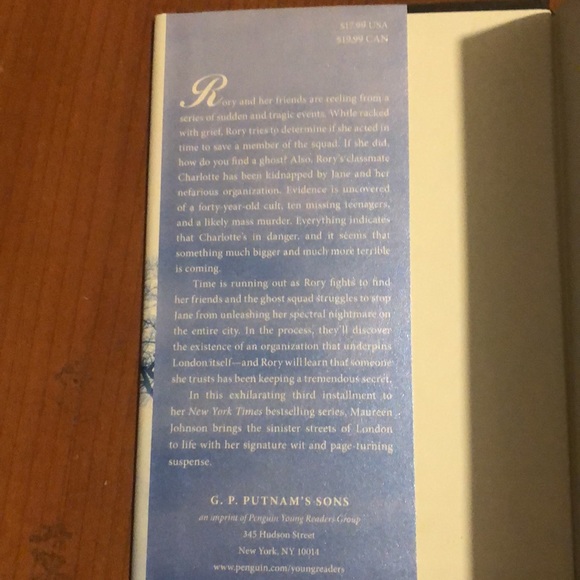 The Shadow Cabinet #3 by Maureen Johnson - Picture 2 of 3